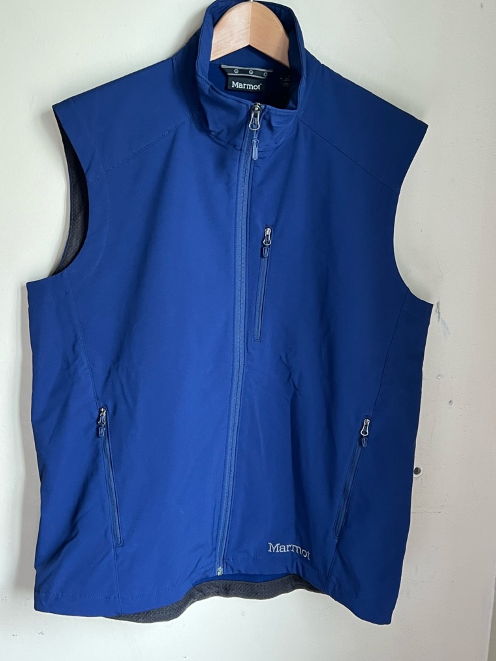 Marmot Men's Royal Blue Softshell Vest